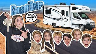 LAST TO LEAVE $100,000 RV KEEPS IT Challenge!! w/ my CRUSH **COUPLES Vacation** ️| Piper Rockelle