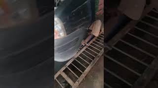 santro front wheel bearings Bheem Excel bushes wiper tank change