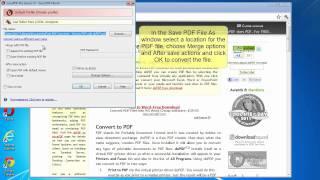 Convert a web page to PDF from Chrome