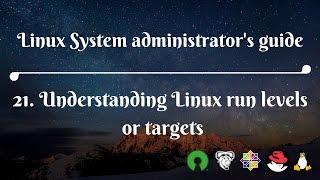 21. Understanding Linux run levels or targets