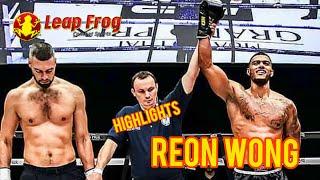 Reon Wong K1 fight at Muay Thai Grand Prix