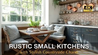 The Essentials of Rustic Small Kitchens: Maximizing Space with Stylish Countryside Charm