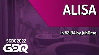 Alisa by juh0rse in 52:04 - Summer Games Done Quick 2022