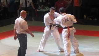 IFK 5th World Tournament Karate knockdown - Catalin Mocanu VS Mohammad Asadi amin