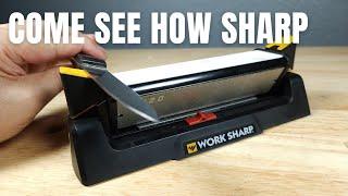 BEST HOME TABLETOP/BENCH SHARPENER WORK SHARP BENCHSTONE SHARPENER REVIEW