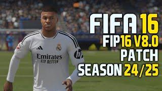 FIFA 16 PC OFFICIAL FIP V8.0 - FIFA INFINITY PATCH V8.0 (SEASON 24/25)