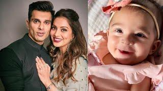 First time Bipasha Basu revealed her baby girl Devi Basu's face with Karan singh Grover.