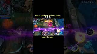 Xavier New One Shot Builds mlbb #mobilelegends #ml