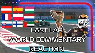 How the world reacted to the Abu Dhabi last lap battle - pt.2