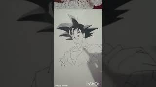 colouring son Goku | arts with sabyy | @cOmiked