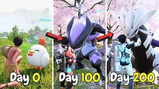 I Spent 200 days in Palworld (Sakurajima Update) FULL MOVIE