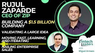 Rujul Zaparde, CEO of Zip - Building a $1.5B SaaS Company