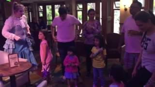 Dancing at Alton towers resort - 2016