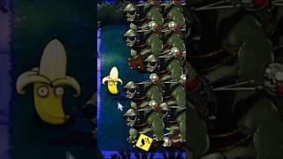 Banana Launcher Vs 999 Giga Gargantuars - Plants Vs Zombies #shorts #PVZ #pvz2 #Pvzhack #PVZmod