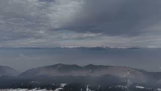 The beautiful snow clad mountains of Kashmir