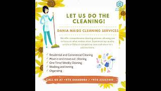 Cleaning Services Qatar | Dania-maids.com