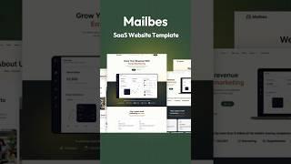 Mailbes - SaaS Website Template #saas #agency #marketing