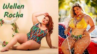 Wellen Rocha - Gorgeous Plus Size Model and Instagram Star from Brazil