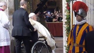 Pope Francis opens Holy Door, kicking off a yearlong Jubilee