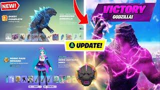 ️ Fortnite GODZILLA EVENT TRAILER! (Hatsune Miku, Godzilla, Update, Skins)