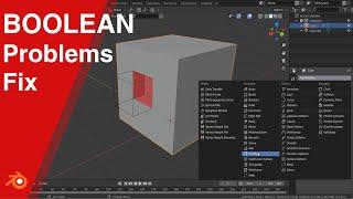 Boolean Problems - Blender for beginners