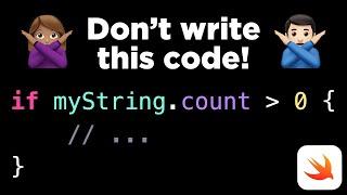 Don't write this code! (or your app will be slow)