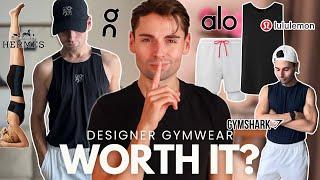 TRUTH ABOUT DESIGNER ACTIVEWEAR BRANDS | ALO, LULULEMON, GYMSHARK, ON, HERMES | Gym Wardrobe For Men