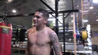 BAM RODRIGUEZ BLASTING THE HEAVY BAG EsNews Boxing