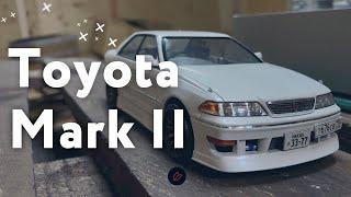 Toyota Mark II JZX100 — сборная модель в масштабе 1/24