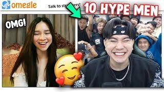 So I Hired 10 HYPE MEN on OME TV then This Happened | Her Reaction Was Priceless (PART 2)