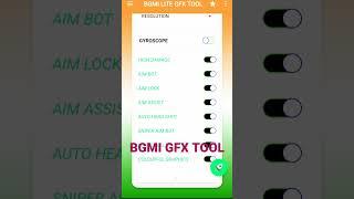 BGMI LITE GFX TOOL HACK KARE ES APP SE BGMI LITE KO