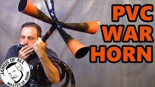 PVC WAR HORN - Test Build