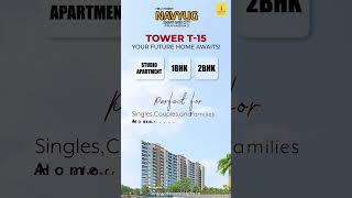 Welcome to Navyug Smart Mini City, Prayagraj! Tower T-15 - Your Future Home Awaits!