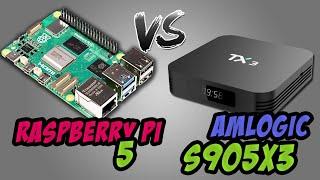 Raspberry Pi 5 vs Amlogic S905x3