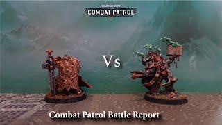 Chaos Space Marines vs Adeptus Custodes - Warhammer 40,000 Combat Patrol Battle Report