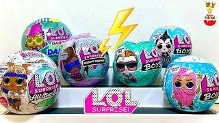 LOL SURPRISE MIX! Battle Girls Lol VS Boys Lol, SURPRISES, Toys LOL, Kinder Surprise unboxing