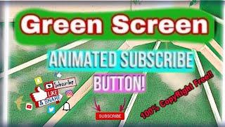 No Copyright Green Screen Subscribe Button 2020