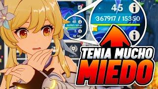 ¡SE LE FUÉ DE LAS MANOS EL NO SUBIR el NIVEL DE MUNDO!  (360.000 / 15.000 EXP) - Genshin impact