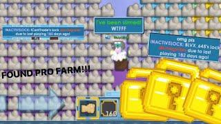 EASIEST WAY TO FIND INACTIVE LOCK IN GROWTOPIA | FOUND TONS WORLD