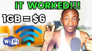 I TRIED Making Money Online Selling Unused Internet