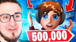 500.000 ПОДПИСЧИКОВ НА МОЕМ НОВОМ КАНАЛЕ В YOUTUBERS LIFE