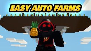 How to build an easy AFK auto farm Roblox Islands