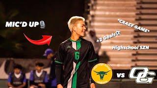 I MIC'D MYSELF UP FOR A HIGH SCHOOL GAME!