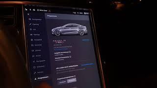 How to go In and Out from Dyno Mode in Tesla Model S