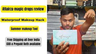 Aflairza magic drops review | Aflairza magic drops |  Waterproof Makeup Hack | Long lasting Makeup