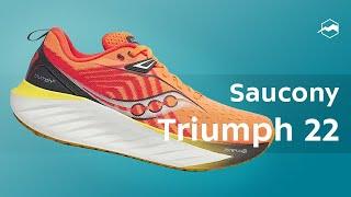 Кроссовки Saucony Triumph 22. Обзор