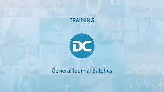 Setting up General Journal Batches | Business Central Training Centre