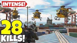 YANRIQUE VS HELICOPTER SQUAD IN CALL OF DUTY MOBILE BATTLE ROYALE!