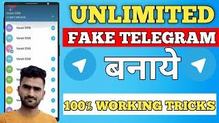 How To Create Telegram Account Without Phone Number | Telegram Unlimited Account | Free Number