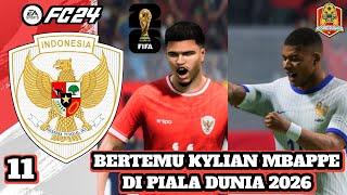 PERTANDINGAN PALING MENEGANGKAN DI SEMI FINAL PIALA DUNIA 2026, INDONESIA VS PRANCIS | FC 24 #11